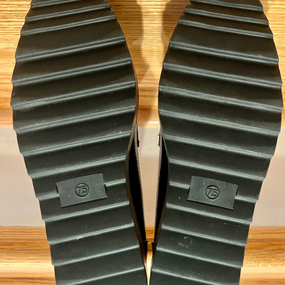Black Platform Loafers - Picture 4 of 5